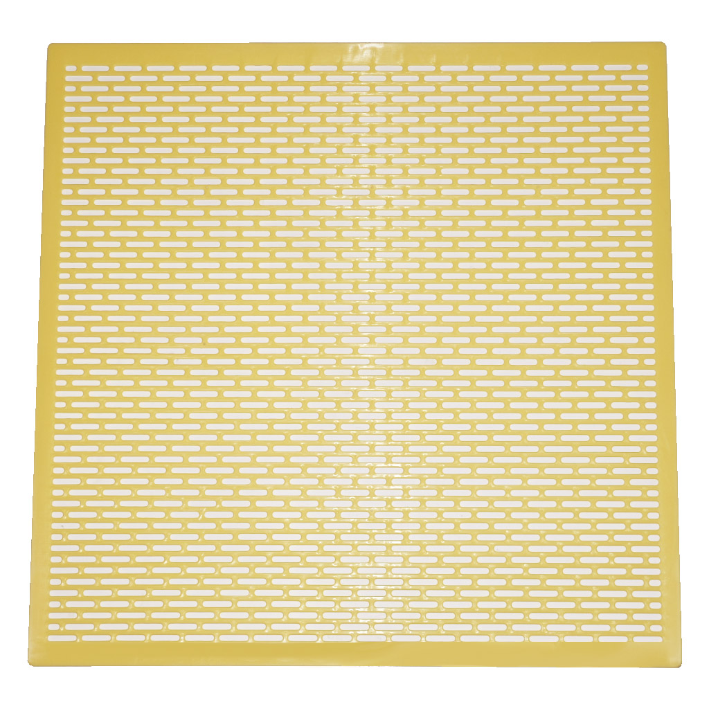 Mateří mřížka - střídavá - litý plast - 435x435 mm