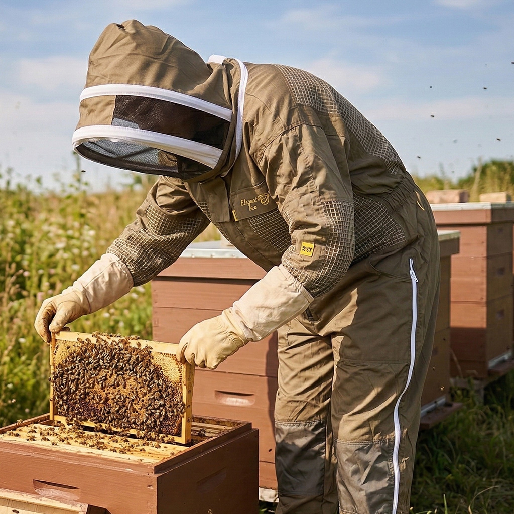 Včelařská kombinéza s částečnou ventilací Elegant Bee