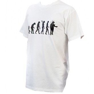 Včelařské tričko ApiSina Evolution, bílé
