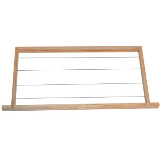Rámek vodorovně drátkovaný Zander 220 mm, rovné boky