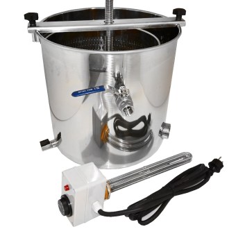 Vařák na vosk s lisem P40