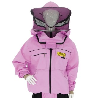 Včelařská bunda s kloboukem - fialová - Lysoň, vel.: S-XXL