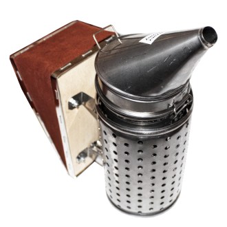 Včelařský dýmák - velký - nerez