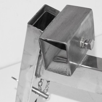 Nerezový stojan pod úly 23,5 - 56,5 cm - 1 ks