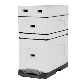 Úl Dadant Blatt 6 r. pro oddělky Lysoň - nelakovaný