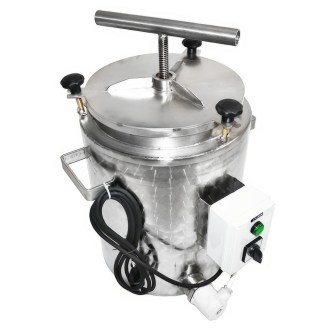 Vařák na vosk s lisem 35l CZ EL - 230V