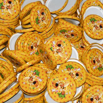 Víčko na sklenici TO 82 - včelka Mája - 700 ks - celá krabice - HO10