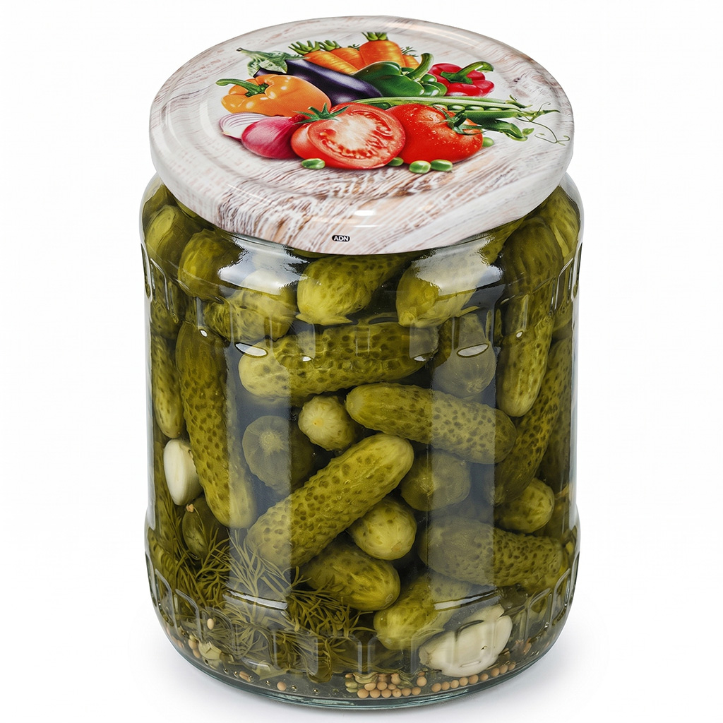 Zavařovací víčko na sklenici TO 82 - RTS - Zelenina 6 - 700 ks - celá krabice